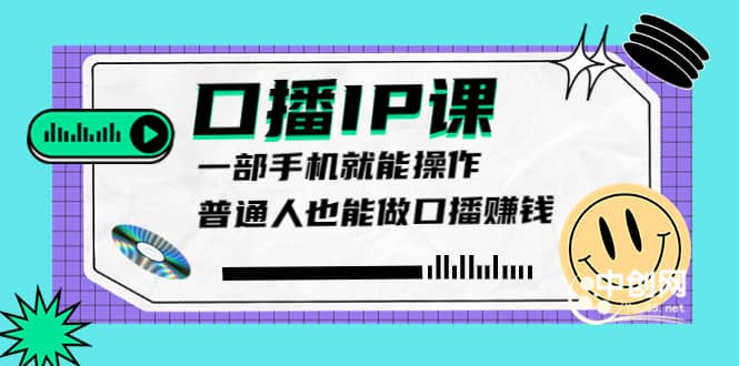 大予口播IP课：新手一部手机就能操作，普通人也能做口播赚钱（10节课时）创富副业网-网创项目资源站-副业项目-创业项目-搞钱项目创富副业网