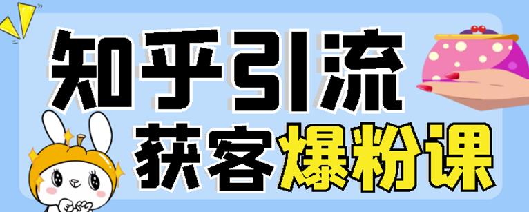 2022船长知乎引流+无脑爆粉技术：每一篇都是爆款，不吹牛，引流效果杠杠的创富副业网-网创项目资源站-副业项目-创业项目-搞钱项目创富副业网