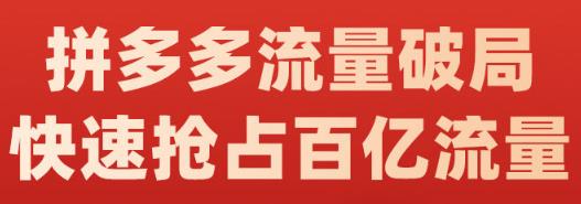 阿杰·拼多多流量破局:如何打黑标，爆款的思路，拼多多流量框架，快速抢占百亿流量创富副业网-网创项目资源站-副业项目-创业项目-搞钱项目创富副业网