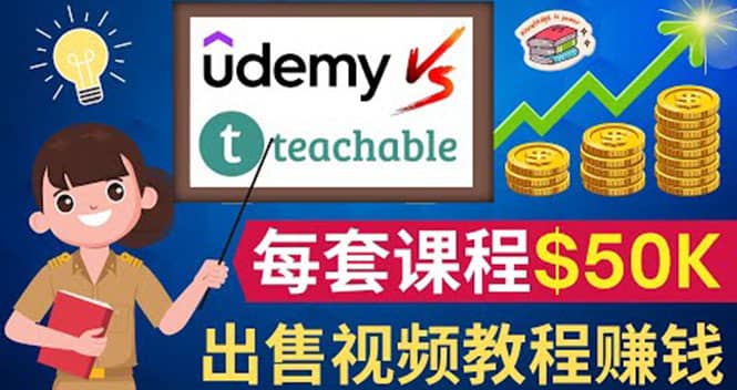 制作出售视频课程并快速进行粉丝变现的方法，轻松获利5万美元以上创富副业网-网创项目资源站-副业项目-创业项目-搞钱项目创富副业网