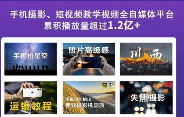 2022玩转手机影像全系课，零基础的小白也能进阶成为手机摄影专业人士创富副业网-网创项目资源站-副业项目-创业项目-搞钱项目创富副业网