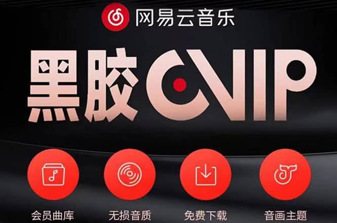 网易云撸黑胶年卡及变现方法，收益可无限放大创富副业网-网创项目资源站-副业项目-创业项目-搞钱项目创富副业网