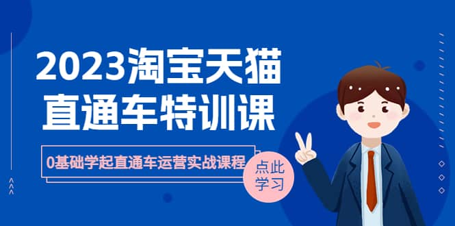 2023淘宝·天猫直通车评特训课，0基础学起直通车运营实战课程（8节课时）创富副业网-网创项目资源站-副业项目-创业项目-搞钱项目创富副业网