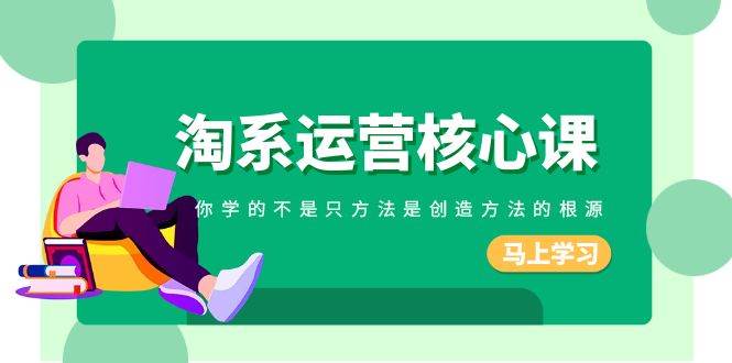 淘系-运营核心课，你学的不是只方法是创造方法的根源（190节课）创富副业网-网创项目资源站-副业项目-创业项目-搞钱项目创富副业网