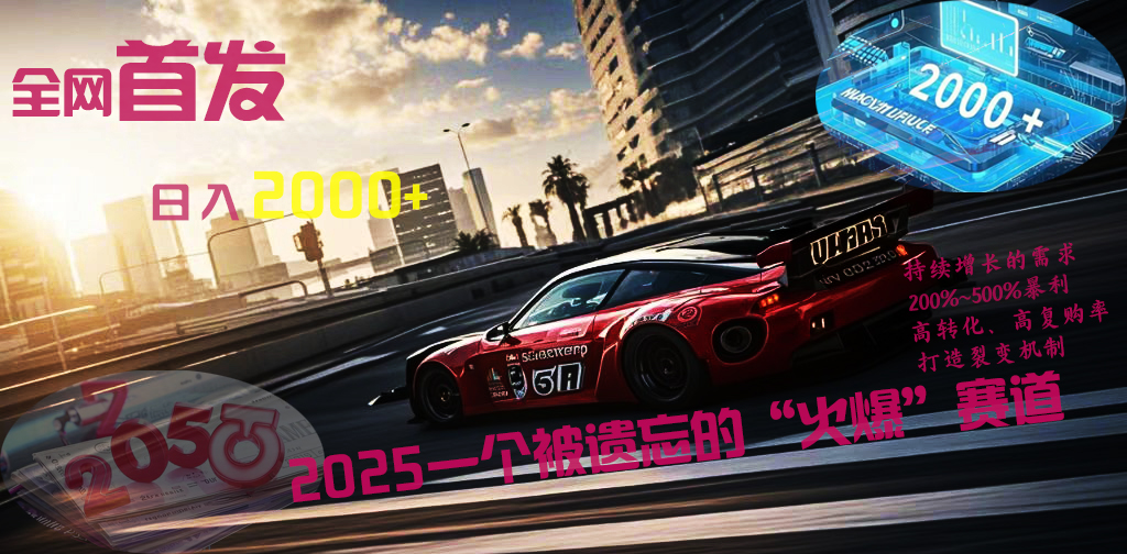 全网首发：2025一个被遗忘的“火爆”赛道轻松日入2000+创富副业网-网创项目资源站-副业项目-创业项目-搞钱项目创富副业网