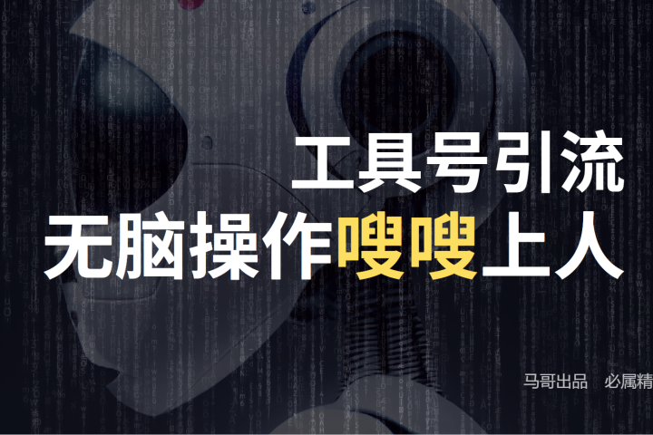 工具号高效引流法,嗖嗖上人,日引1000+,直接搬运,无脑操作创富副业网-网创项目资源站-副业项目-创业项目-搞钱项目创富副业网